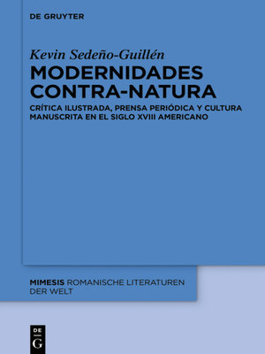 cover image of Modernidades contra-natura